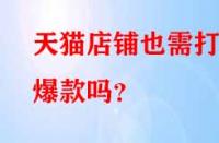 天貓店鋪也需打造爆款嗎？