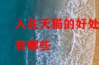 入住天貓的好處有哪些？它的優(yōu)勢在哪里？
